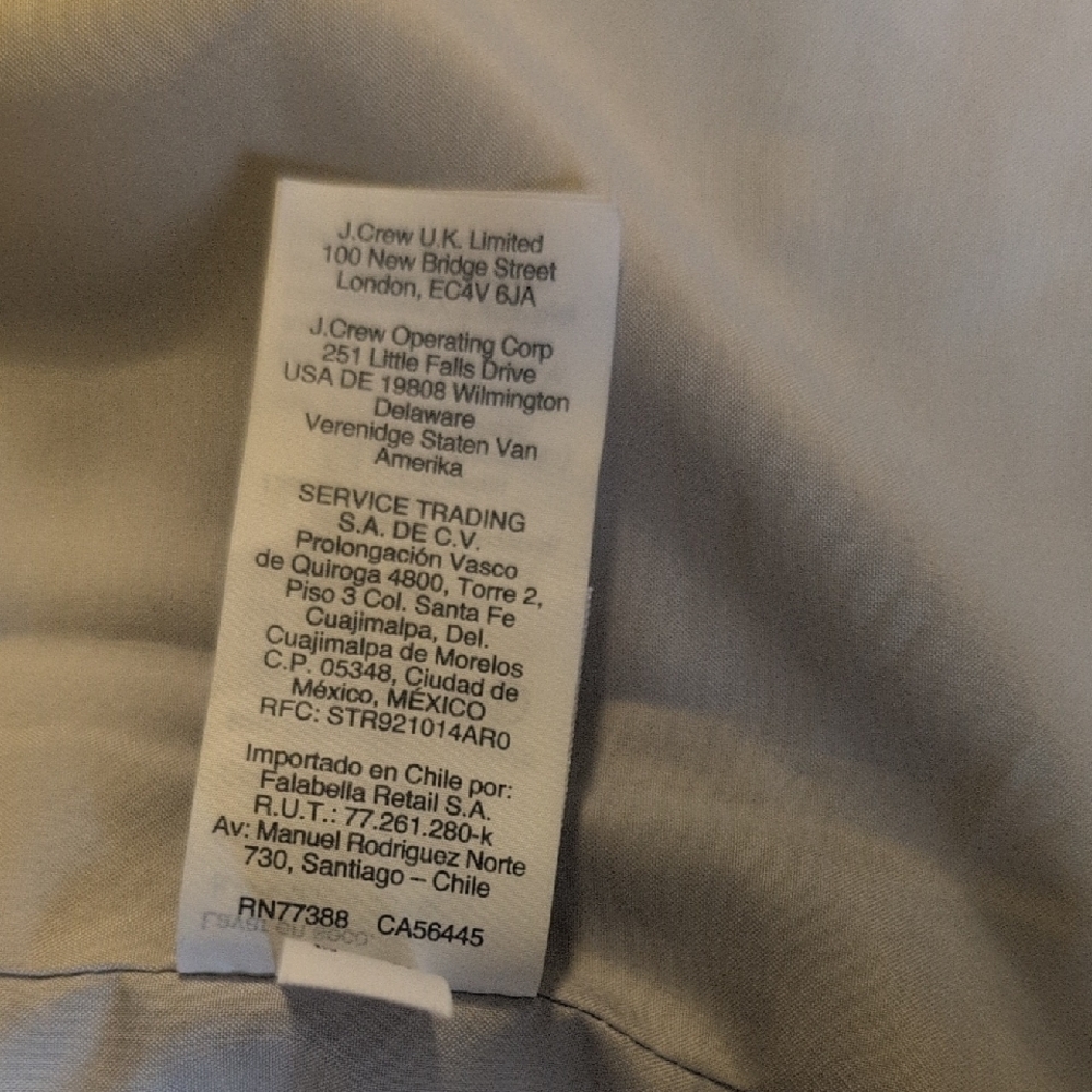 J.Crew Gray City Coat with Faux Fur Trim - Picture 8 of 10